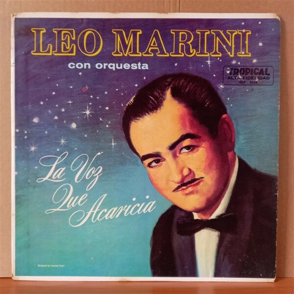 LEO MARINI CON ORQUESTA – LA VOZ QUE ACARICIA (1958) - LP 2.EL PLAK