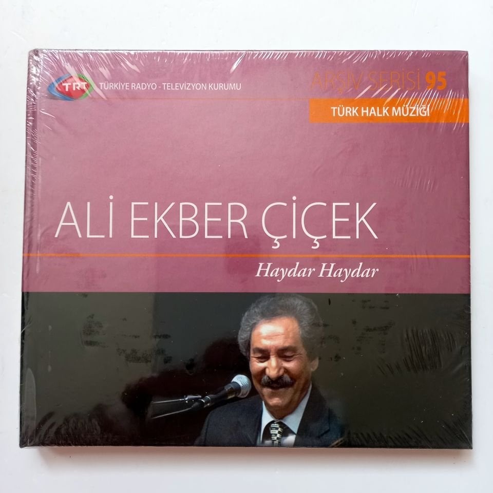 ALİ EKBER ÇİÇEK - HAYDAR HAYDAR / TÜRK HALK MÜZİĞİ / TRT ARŞİV SERİSİ 95 - CD SIFIR