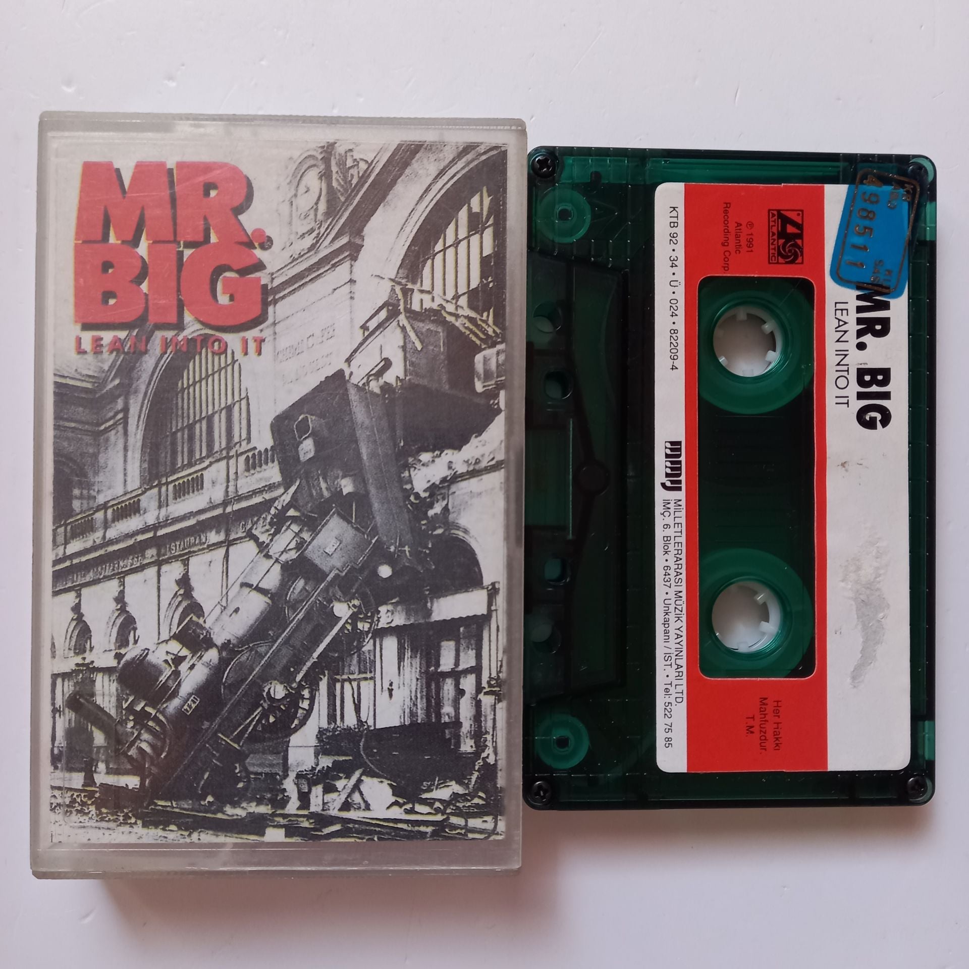 MR. BIG - LEAN INTO IT (1992) - KASET 2.EL