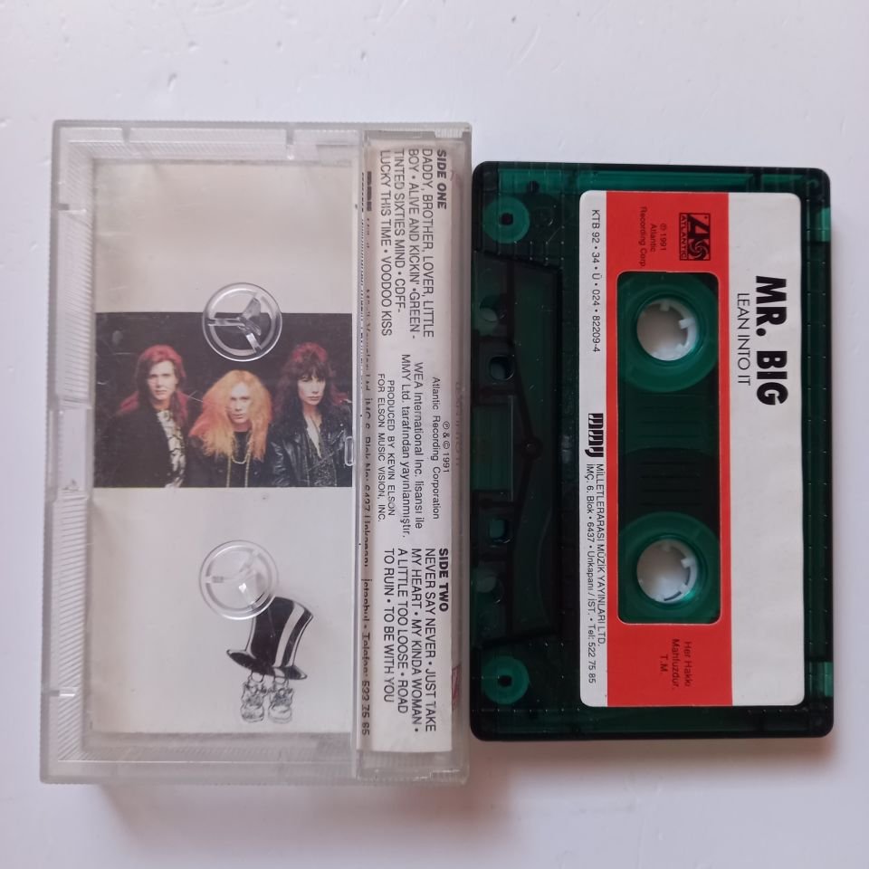MR. BIG - LEAN INTO IT (1992) - KASET 2.EL