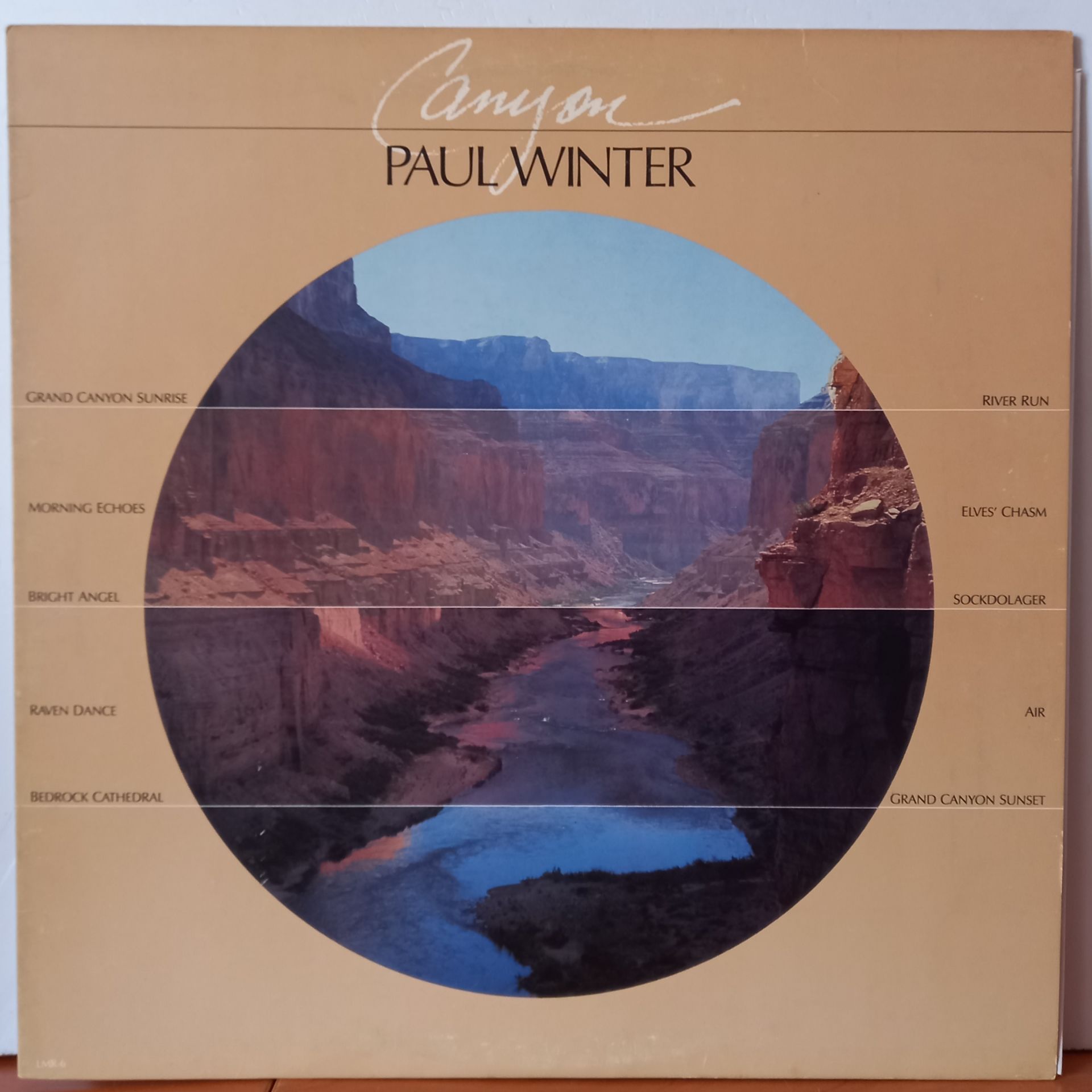 PAUL WINTER – CANYON (1985) - LP 2.EL PLAK