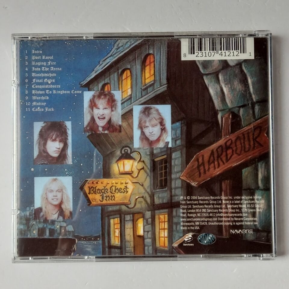 RUNNING WILD – PORT ROYAL (1988) - CD 2004 REISSUE 2.EL