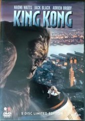 KING KONG (2005) - NAOMI WATTS - JACK BLACK - ADRIEN BRODY - PETER JACKSON - 2DVD 2.EL