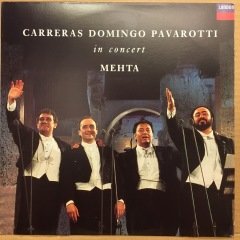 CARRERAS DOMNIGO PAVAROTTI IN CONCERT ZUBIN MEHTA 1990 2.EL PLAK