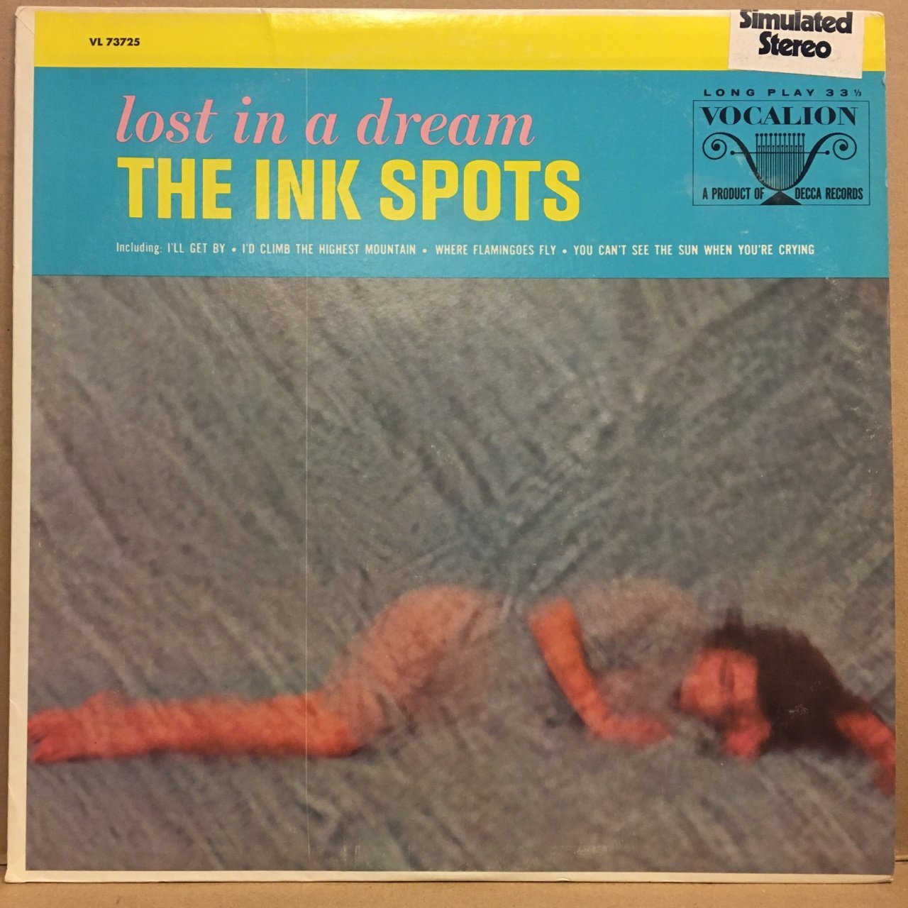 THE INK SPOTS - LOST IN A DREAM (1965) REISSUE 1980 2.EL PLAK