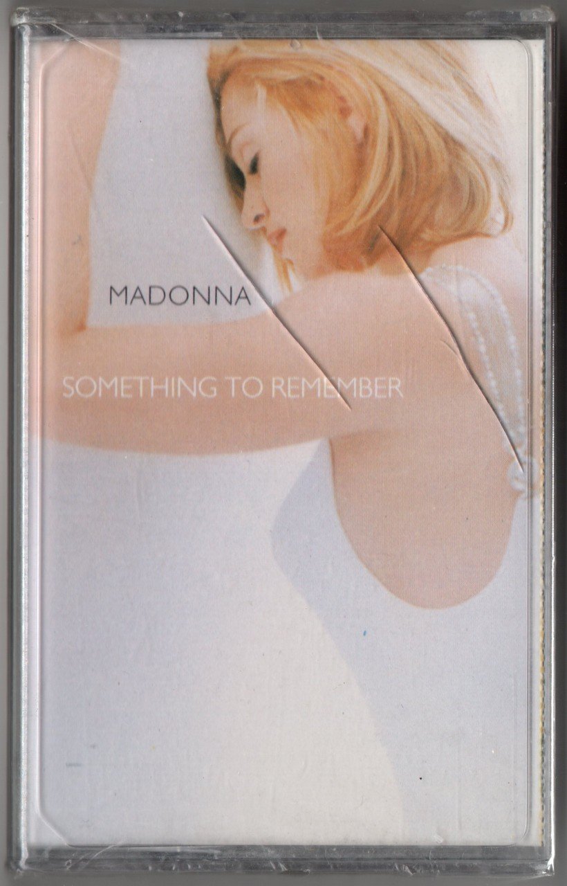 MADONNA - SOMETHING TO REMEMBER CASSETTE MADE IN TURKEY ''NEW'' KAPAK ÇATLAK