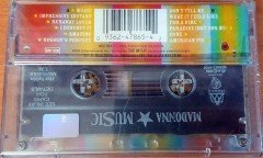 MADONNA - MUSIC CASSETTE MADE IN TURKEY ''NEW''