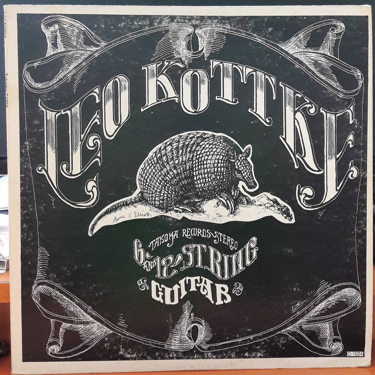 LEO KOTTKE - 6 AND 12 STRING GUITAR - PLAK 2.EL