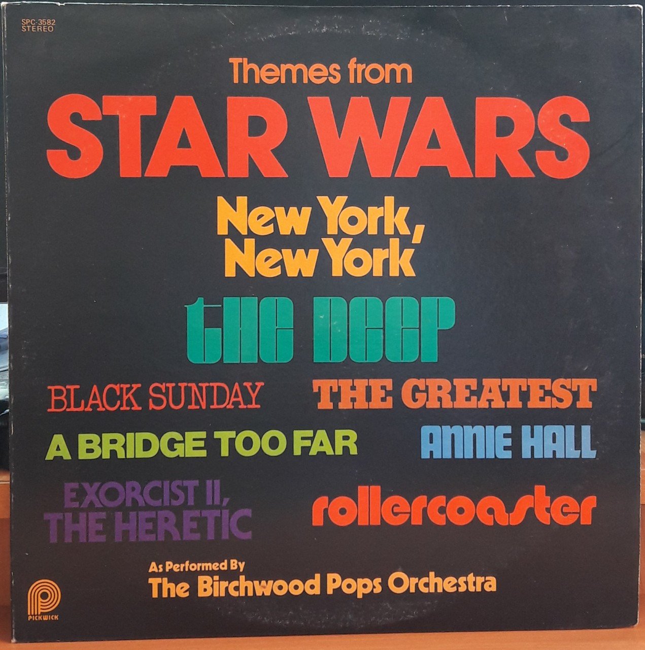 THE BIRCHWOOD POPS ORCHESTRA - STAR WARS, NEW YORK NEW YORK... - PLAK 2.EL