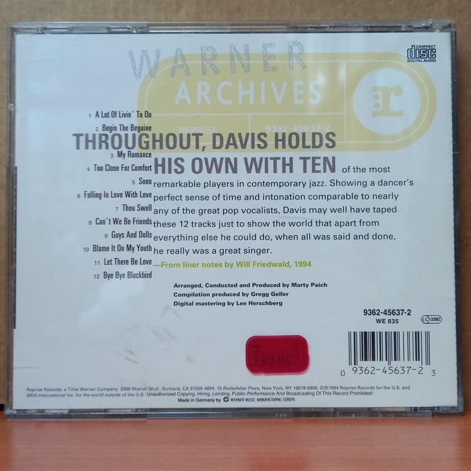 SAMMY DAVIS JR. – THE WHAM OF SAM (1994) - CD 2.EL