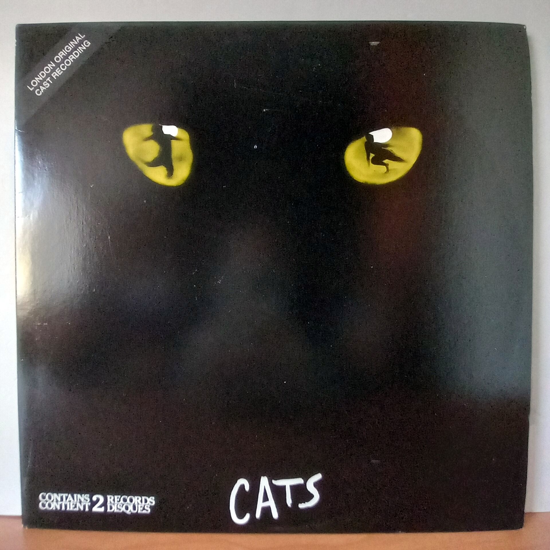 CATS: ORIGINAL LONDON CAST RECORDING / ANDREW LLOYD WEBBER (1982) - 2LP 2.EL PLAK
