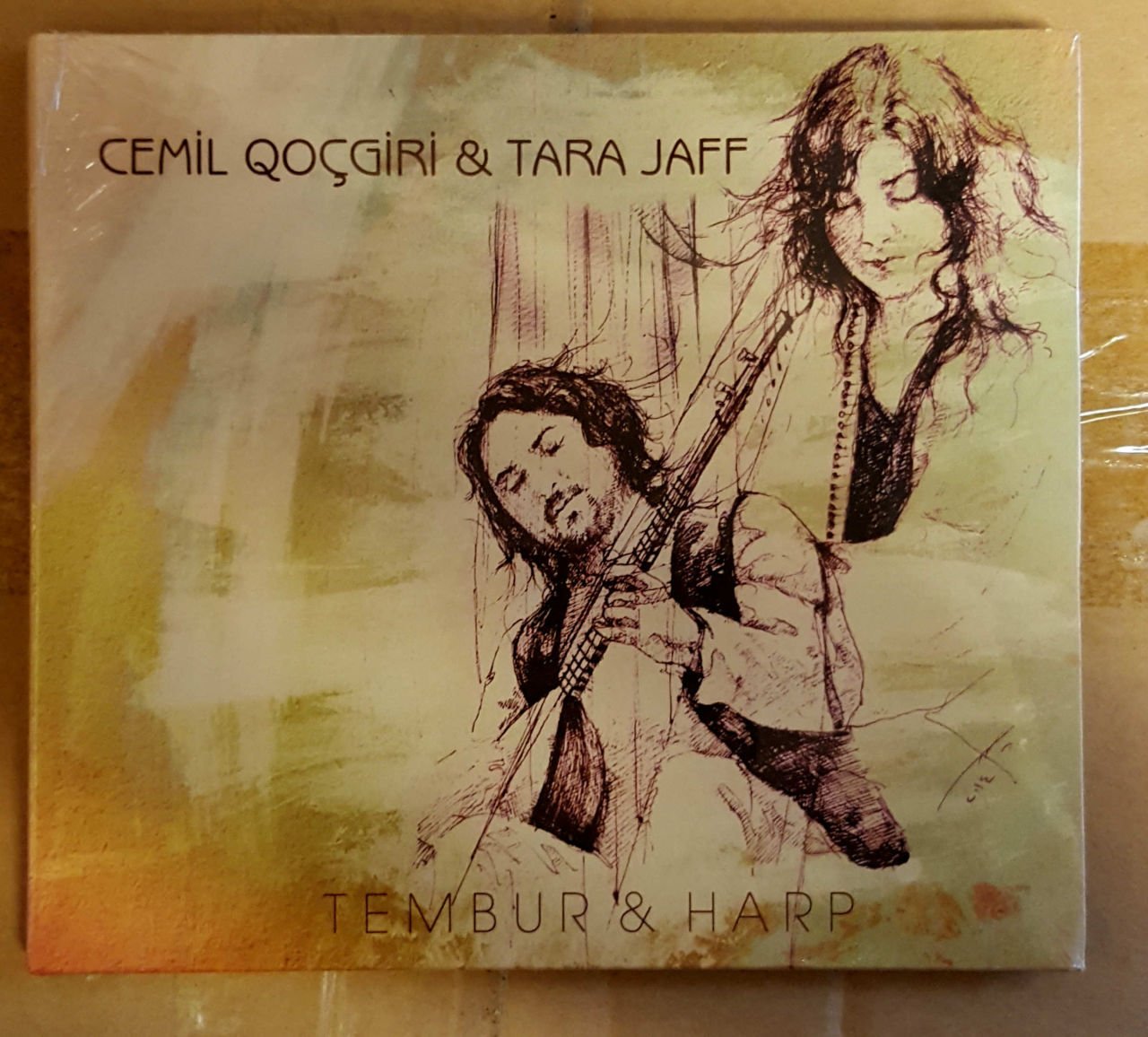 CEMİL QOÇGİRİ & TARA JAFF TAMBUR VE HARP CD 2015 DIGIPACK SIFIR