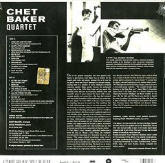CHET BAKER QUARTET feat. RUSS FREEMAN (1953) LP 180GR 2015 WAXTIME EDT SIFIR