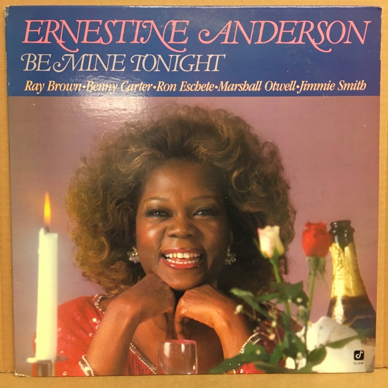 ERNESTINE ANDERSON - BE MINE TONIGHT 1987 2.EL PLAK RAY BROWN BENNY CARTER