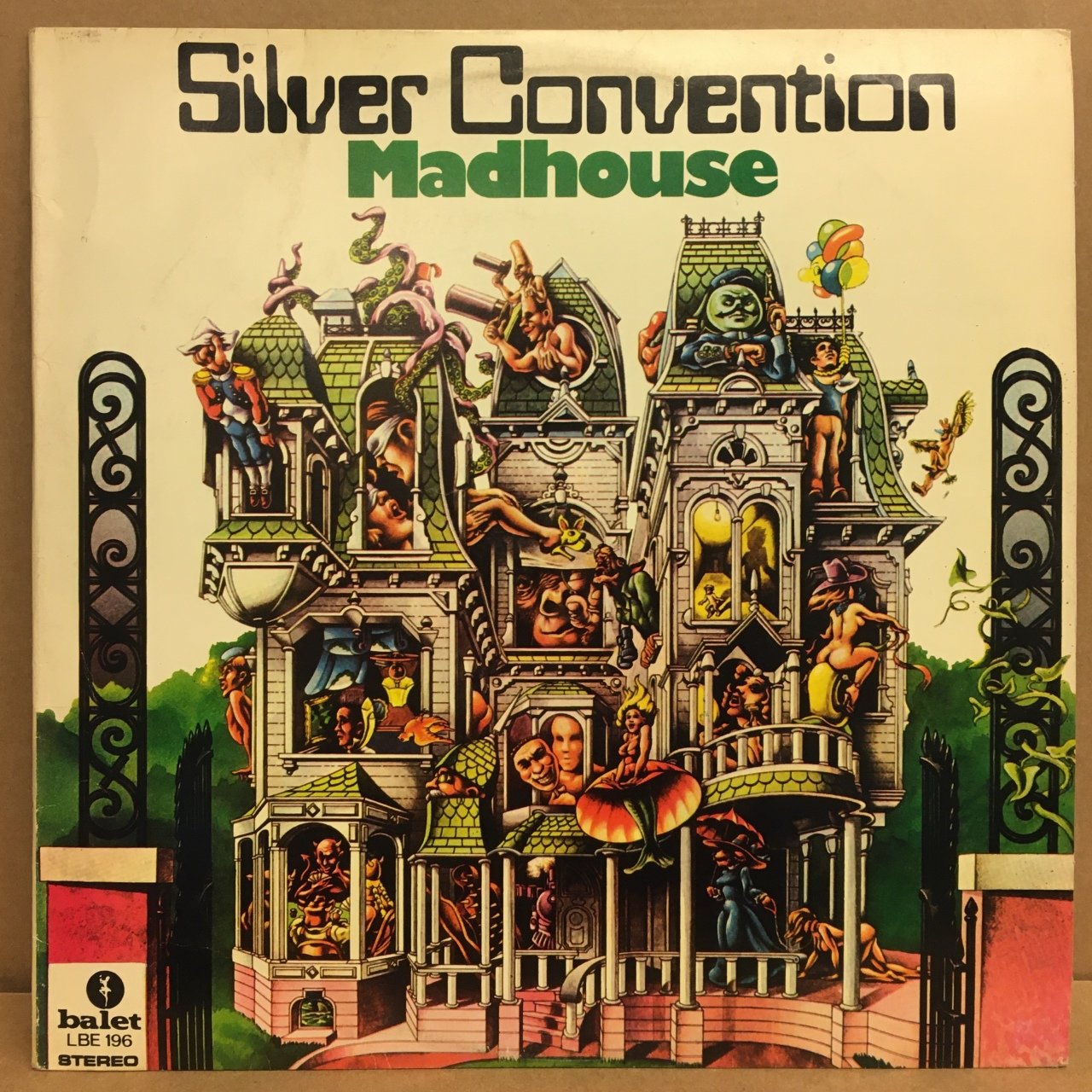 SILVER CONVENTION - MADHOUSE 1978 2.EL PLAK YERLİ BASKI