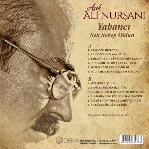 AŞIK ALİ NURŞANİ - YABANCI / SEN SEBEP OLDUN - LP HALK MÜZİĞİ SIFIR PLAK