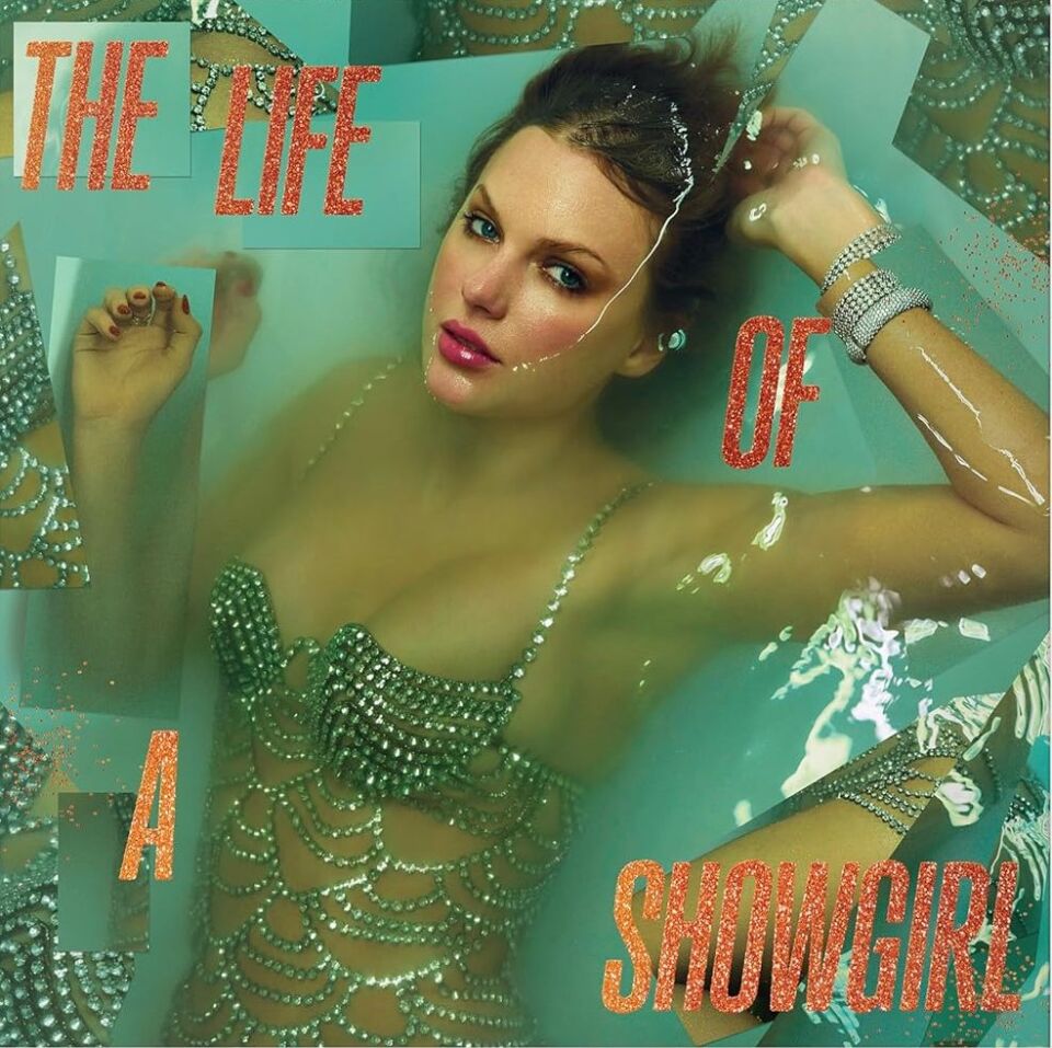 TAYLOR SWIFT - THE LIFE OF A SHOWGIRL (2025) - LP ORANGE GLITTER COLOURED EDITION SIFIR PLAK