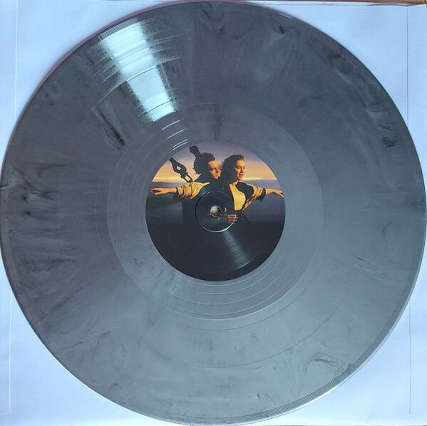 TITANIC - SOUNDTRACK / JAMES HORNER (1997) - 2LP 180GR SILVER & BLACK MARBLED COLOURED 2023 LIMITED NUMBERED EDITION SIFIR PLAK