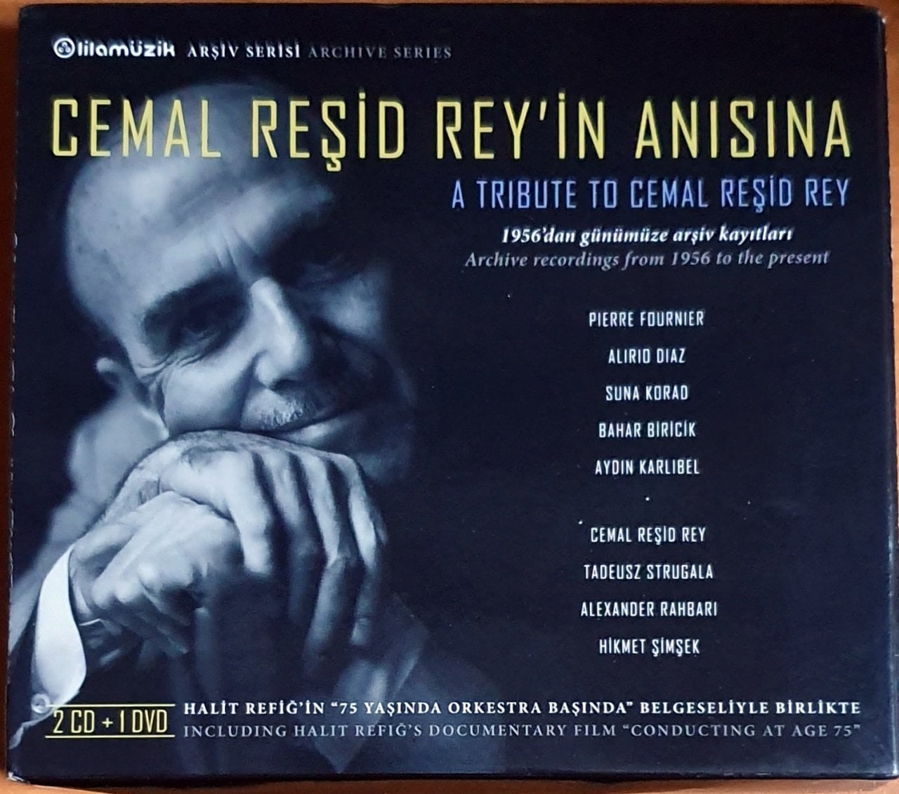 CEMAL REŞİD REY'İN ANISINA / A TRIBUTE TO CEMAL REŞİD REY (2014) - 2CD+DVD LİLA MÜZİK ARŞİV SERİSİ 2.EL