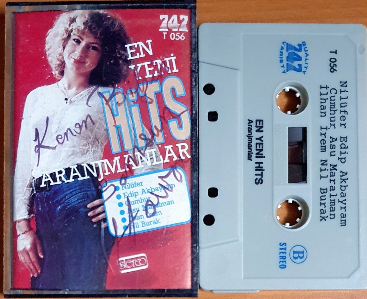 EN YENİ HİTS / ARANJMANLAR / NİLÜFER, EDİP AKBAYRAM, NİL BURAK, İLHAN İREM - KASET MADE IN SAUDI ARABIA 2.EL