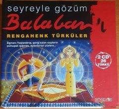 RENGAHENK TÜRKÜLER - BALABAN KERİM YAĞCI GÜLAY ÖZER TOLGA SAĞ YETER TUNÇ YEŞİM KÖKSAL GÜLAY LALE - 2CD 2.EL
