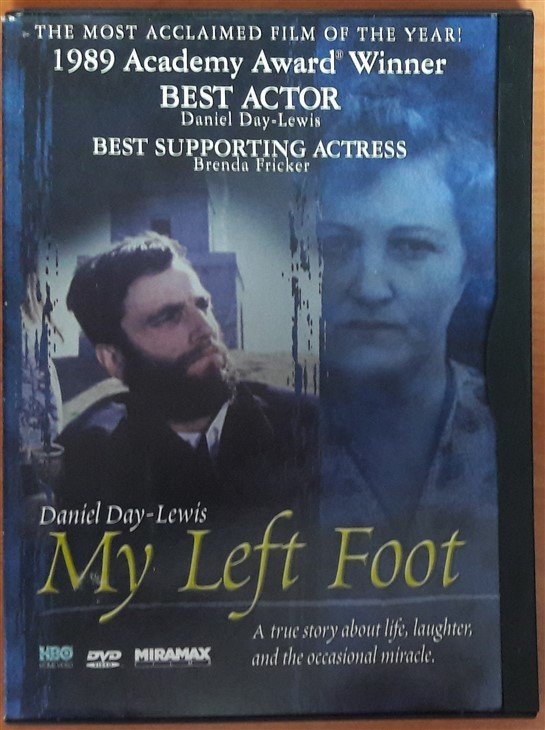 MY LEFT FOOT - DANIEL DAY-LEWIS - JIM SHERIDAN - SNAPCASE DVD 2.EL 1. BÖLGE TR ALTYAZI YOKTUR