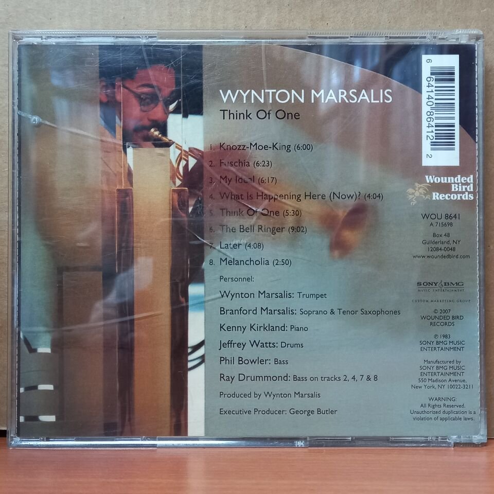 WYNTON MARSALIS – THINK OF ONE (1983) - CD 2007 REISSUE 2.EL