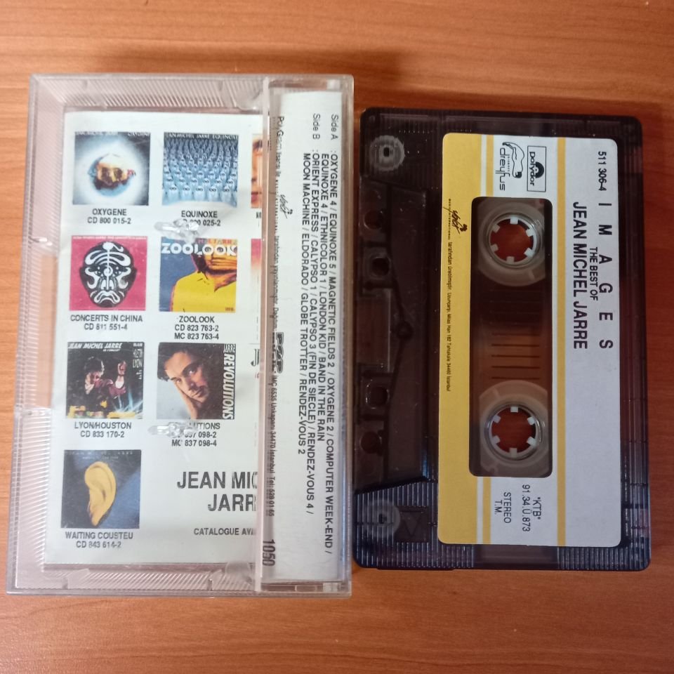 JEAN MICHEL JARRE - IMAGES / THE BEST OF JEAN MICHEL JARRE (1991) - KASET 2.EL