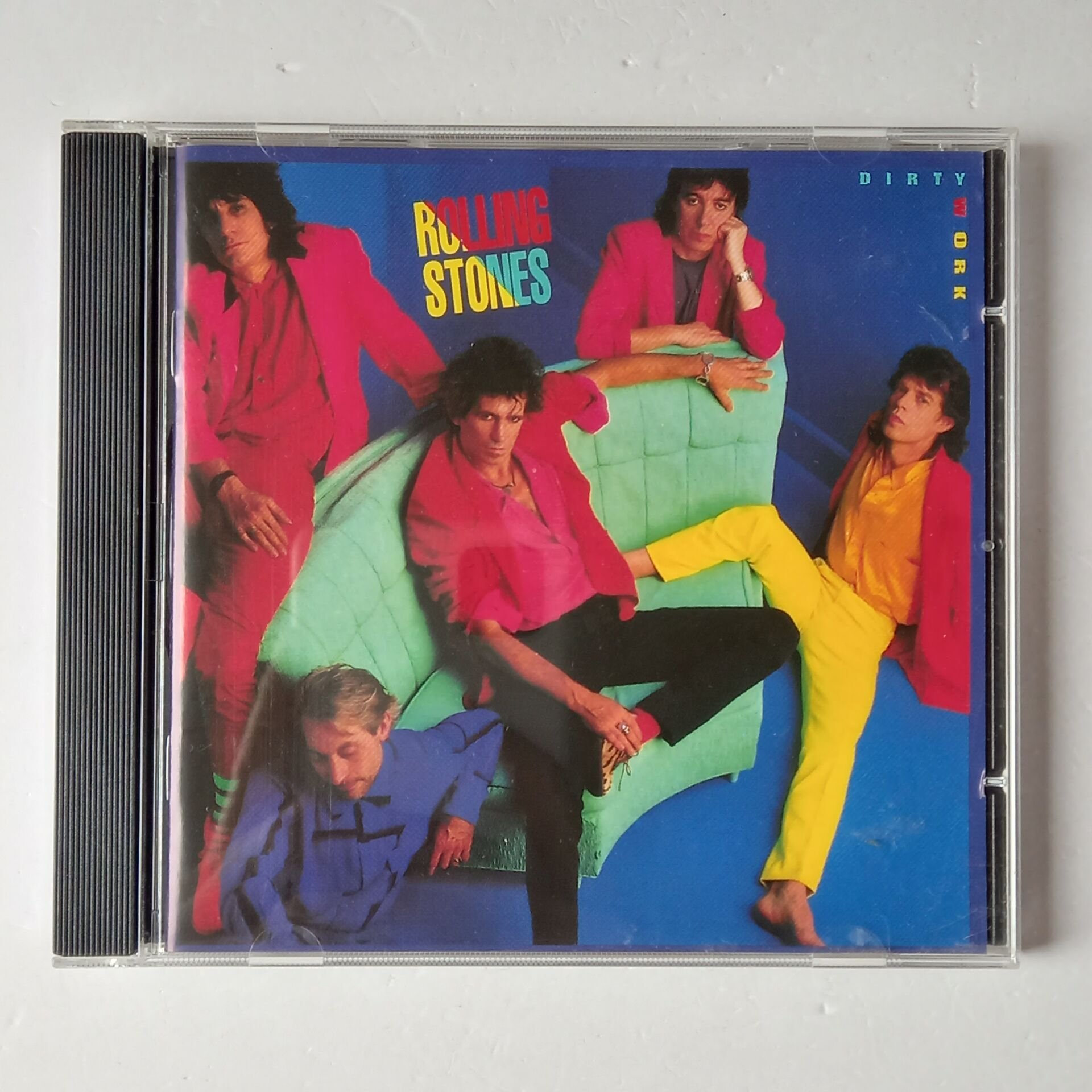 ROLLING STONES – DIRTY WORK (1986) - CD REMASTERED 1994 REISSUE 2.EL