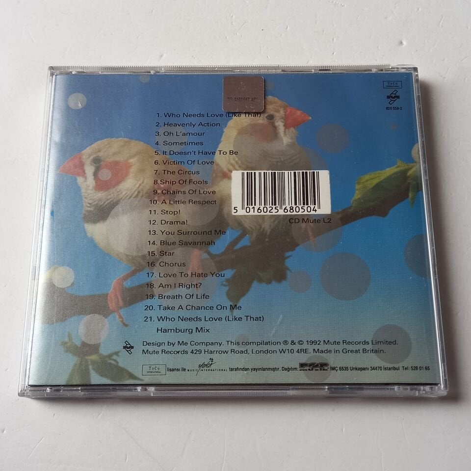 ERASURE – POP! / THE FIRST 20 HITS (1992) - CD 2.EL