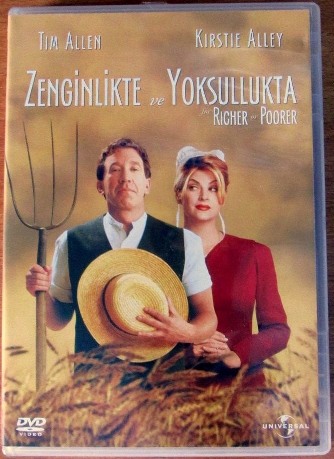 ZENGİNLİKTE VE YOKSULLUKTA - FOR RICHER OR POORER - TIM ALLEN - KIRSTIE ALLEY - DVD 2.EL