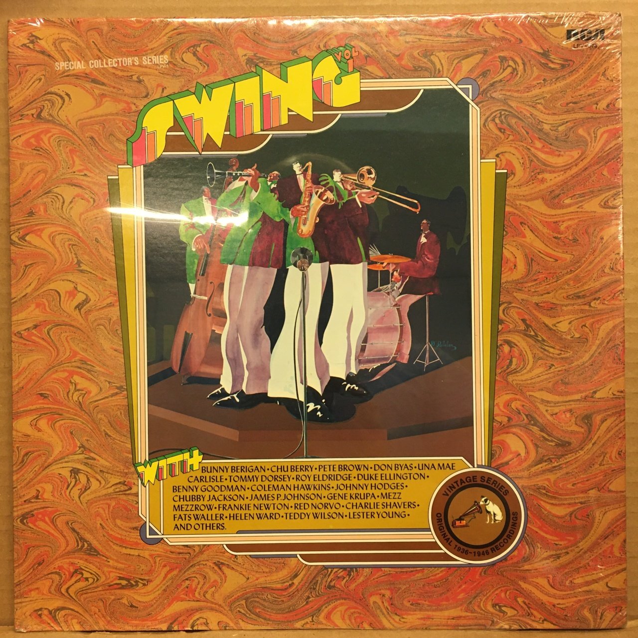 SWING VOL.1 ORIGINAL 1936-1946 RECORDINGS 1971 SIFIR PLAK