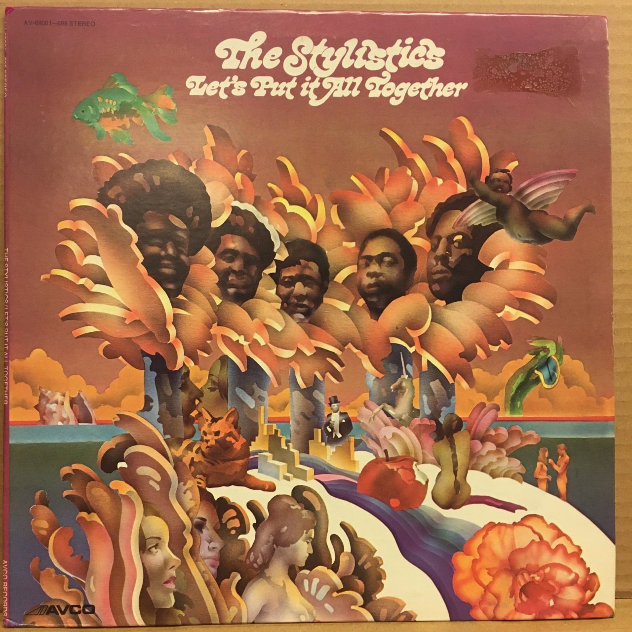 STYLISTICS - LET'S PUT IN ALL TOGETHER (1974) - PLAK 2.EL