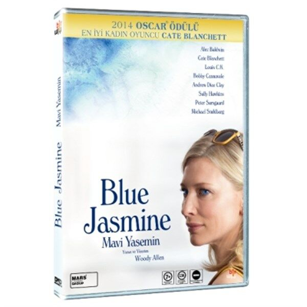 MAVİ YASEMİN - BLUE JASMINE - CATE BLANCHETT - ALEC BALDWIN - LOUIS C.K. - WOODY ALLEN - DVD AMBALAJINDA SIFIR