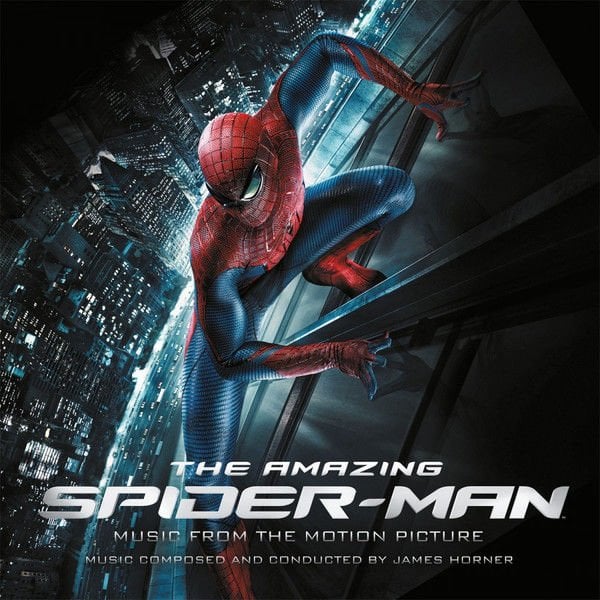 THE AMAZING SPIDER-MAN SOUNDTRACK - JAMES HORNER (2012) - 2022 2LP LIMITED 10TH ANNIVERSARY EDITION COLORED SIFIR PLAK
