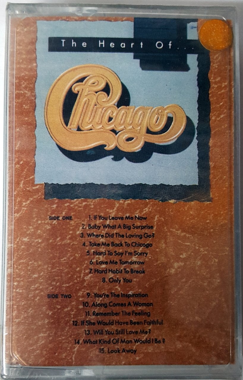 CHICAGO - THE HEART OF CHICAGO (1990) MMY CASSETTE MADE IN TURKEY ''NEW''