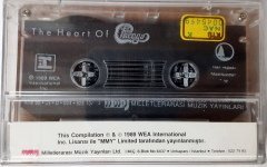 CHICAGO - THE HEART OF CHICAGO (1990) MMY CASSETTE MADE IN TURKEY ''NEW''