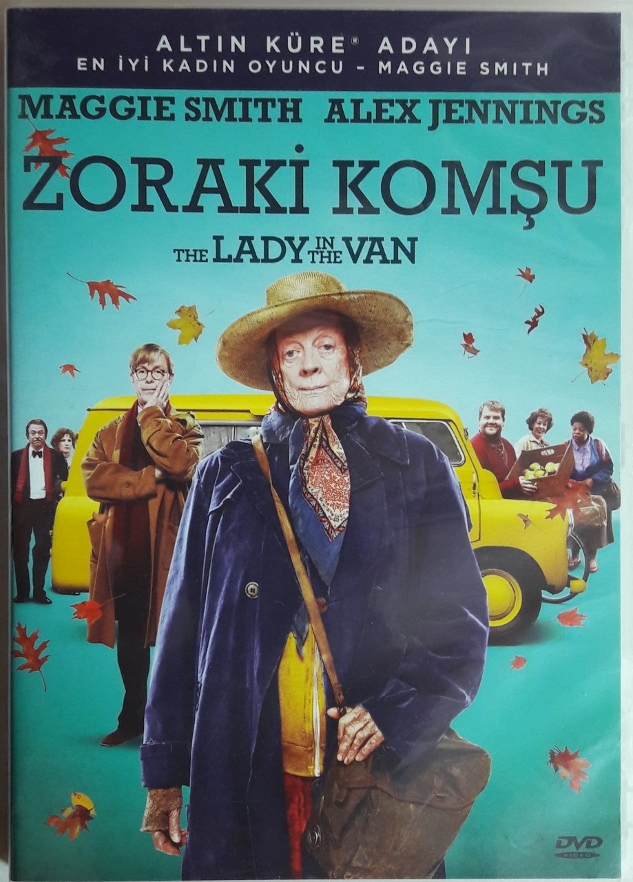 ZORAKİ KOMŞU - THE LADY IN THE VAN - MAGGIE SMITH - ALEX JENNINGS - DVD 2.EL