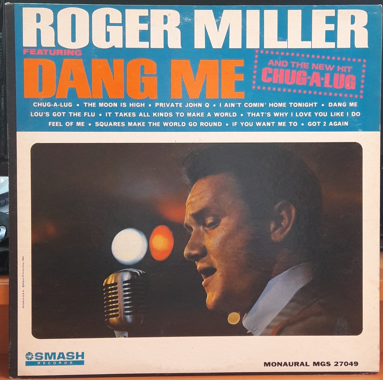 ROGER MILLER - DANG ME - PLAK 2.EL