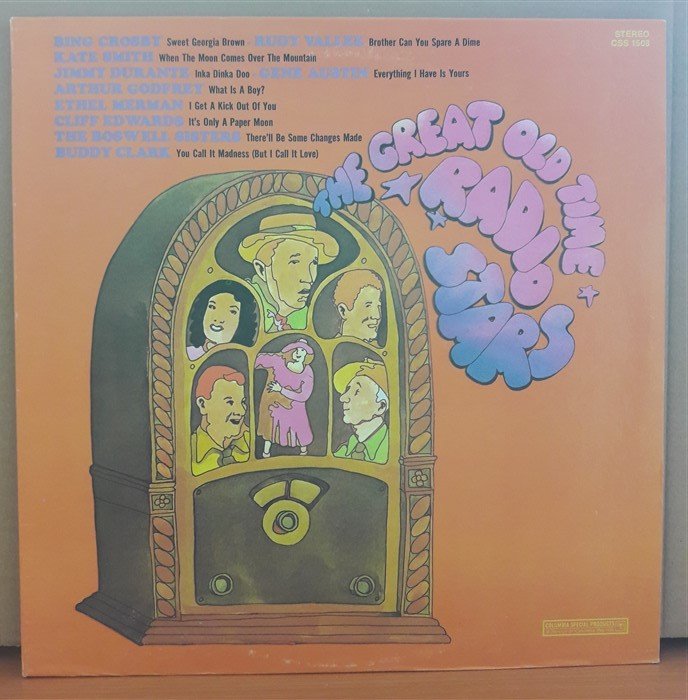 THE GREAT OLD TIME RADIO STARS - LP 2.EL PLAK
