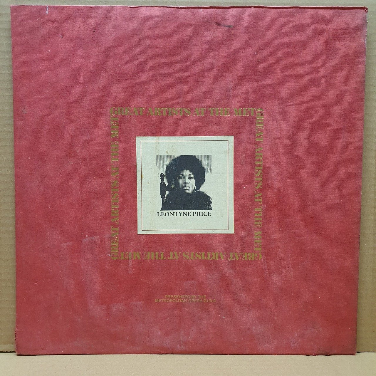 GREAT ARTIST AT THE MET / LEONTYNE PRICE (1976) - LP 2.EL PLAK
