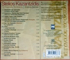 STELIOS KAZANTZIDIS - ANADOLU ŞARKILARI - CD 2.EL