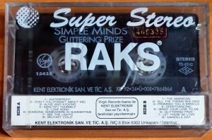 SIMPLE MINDS - GLITTERING PRIZE (1992) - KASET SIFIR
