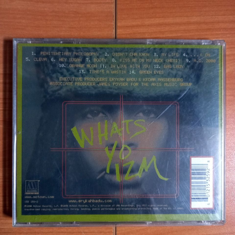 ERYKAH BADU – MAMA'S GUN (2000) - CD 2.EL