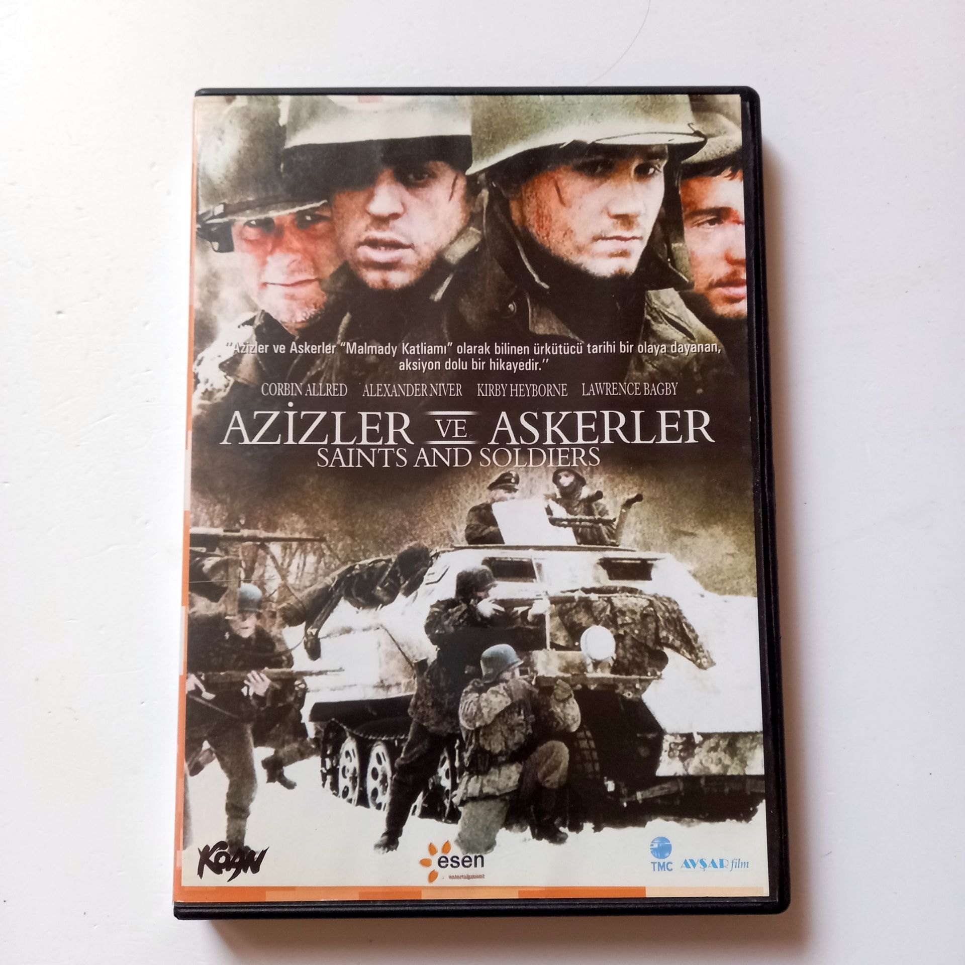 AZİZLER VE ASKERLER - SAINTS AND SOLDIERS - CORBIN ALLRED, ALEXANDER NIVER - DVD 2.EL