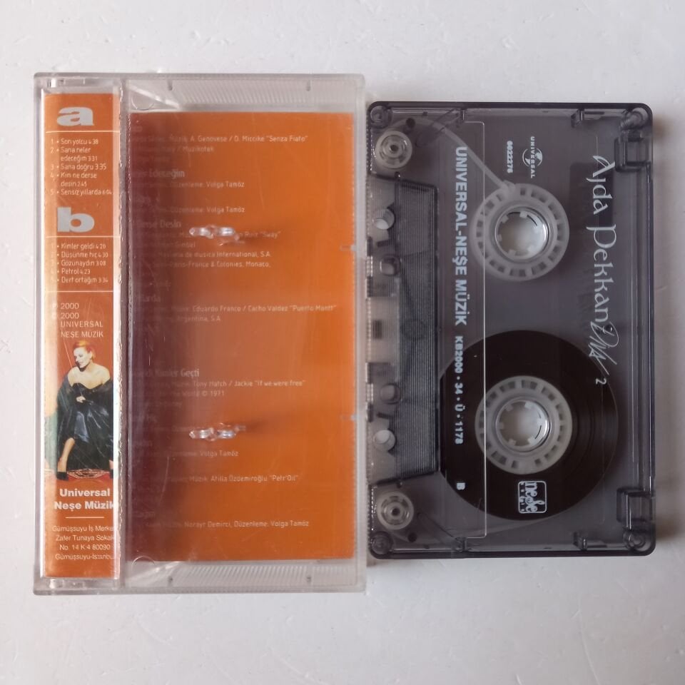 AJDA PEKKAN - DİVA 2 (2000) - KASET 2.EL