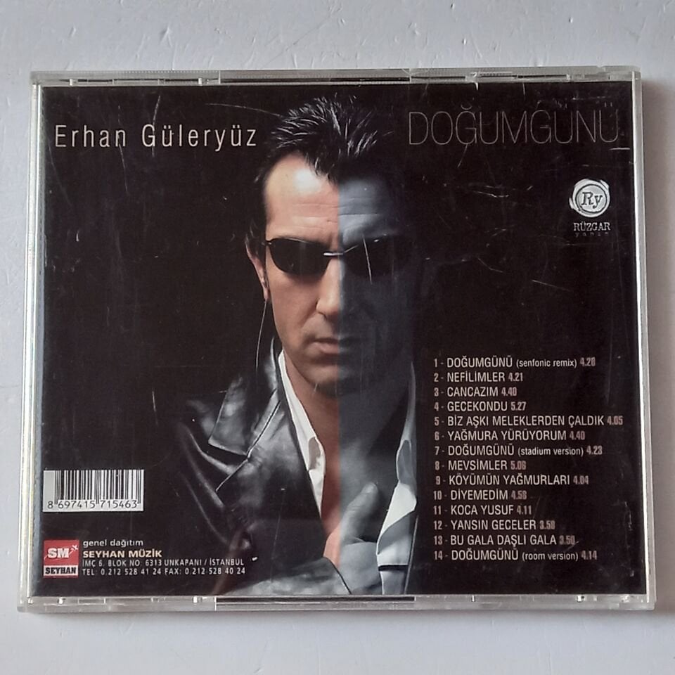 ERHAN GÜLERYÜZ - DOĞUMGÜNÜ (2004) - CD 2.EL