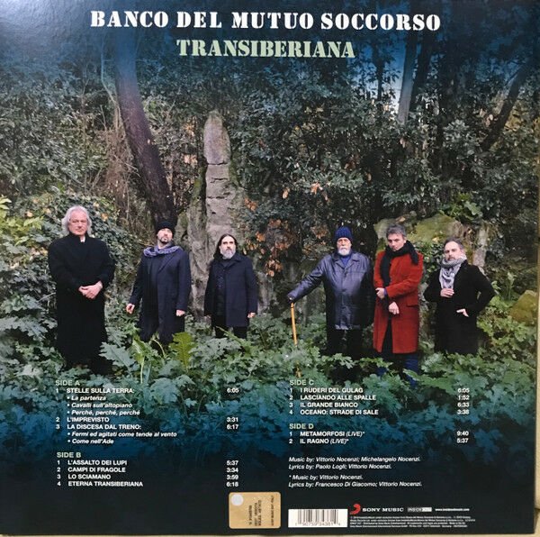 BANCO DEL MUTUO SOCCORSO - TRANSIBERIANA (2019) - 2LP + CD INSIDE OUT PROGRESSIVE ROCK 180GR SIFIR PLAK