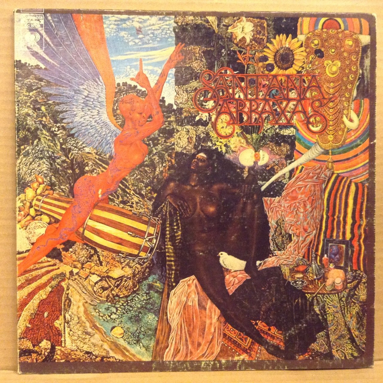 SANTANA - ABRAXAS (1970) - LP 2.EL PLAK