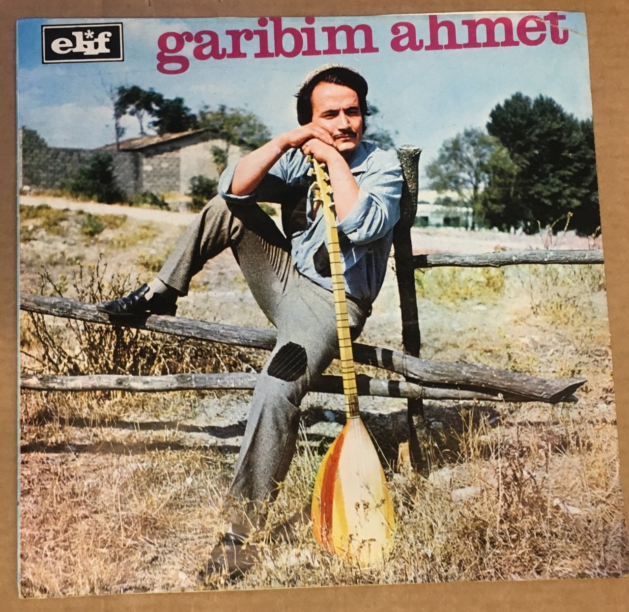 GARİBİM AHMET ELİF PLAK 45LİK KAPAĞI DİKKAT SADECE KAPAKTIR